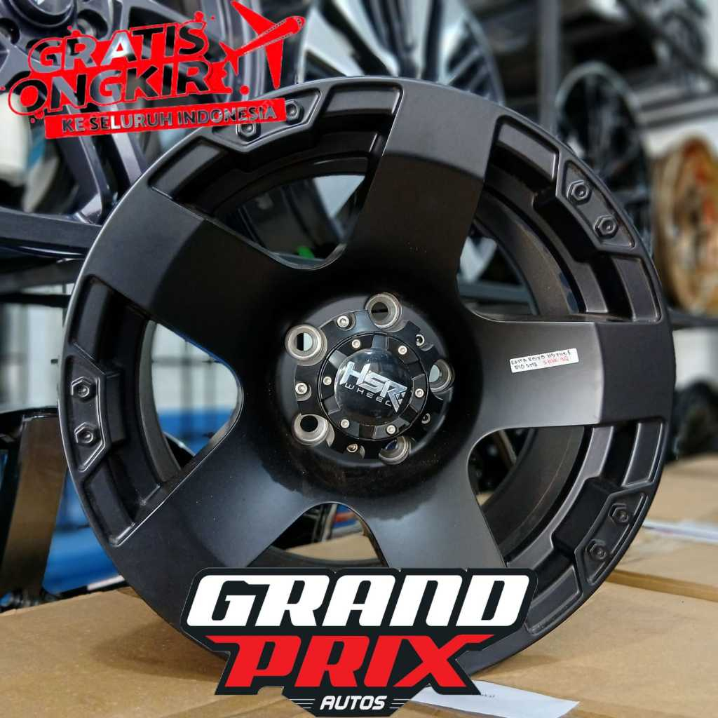 Velg Mobil Semi Offroad Innova Rush  R15X8 H5X114,3 ET0 HSR RASTA