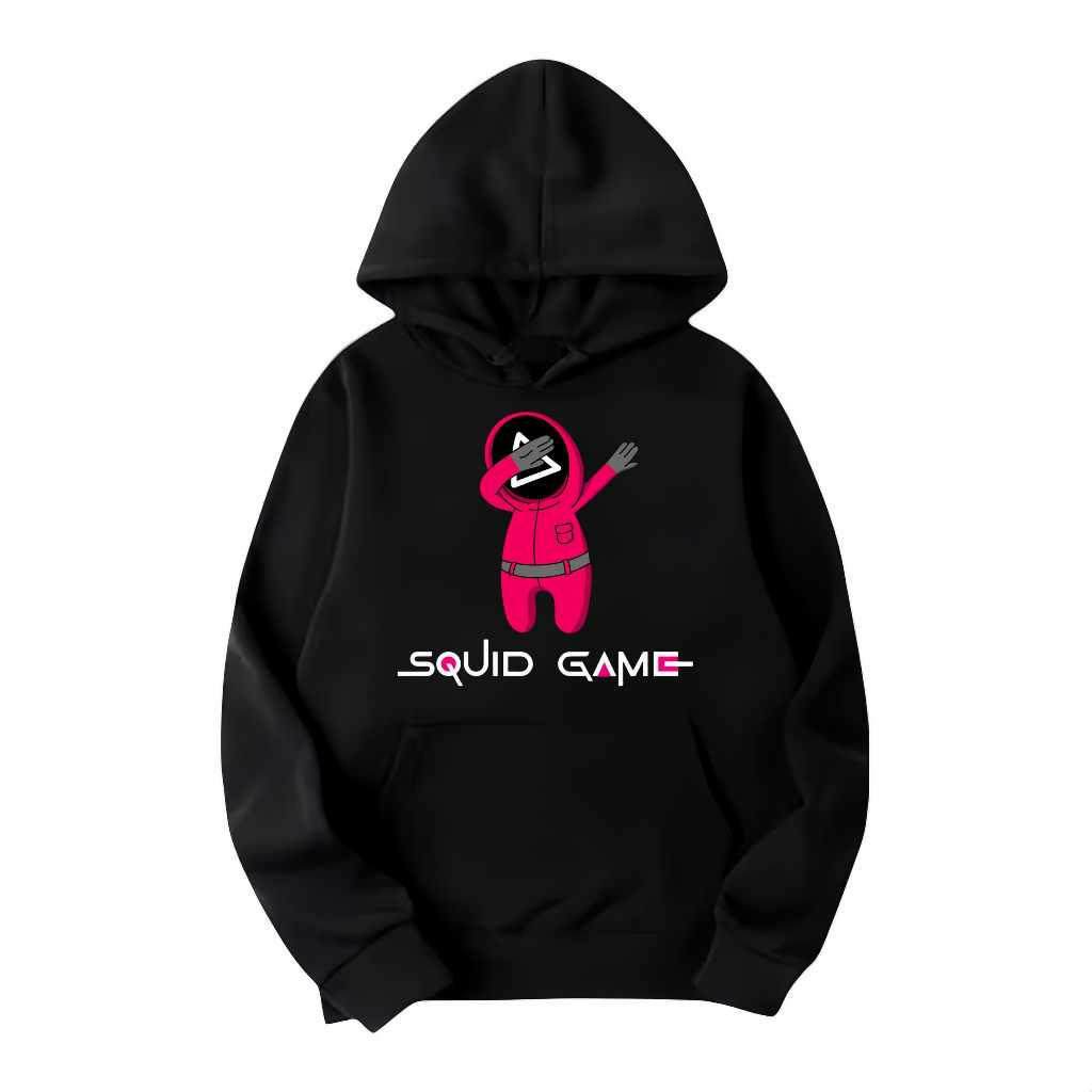 sweater hoodie anak laki-laki/perempuan squid game usia 2-12 tahun/jaket terbaru anak cewek/cowok sq