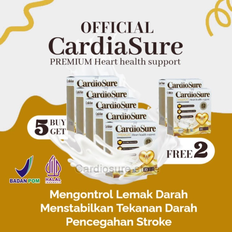 

CardioSure Official - Paket 5 Box Free 2 Box