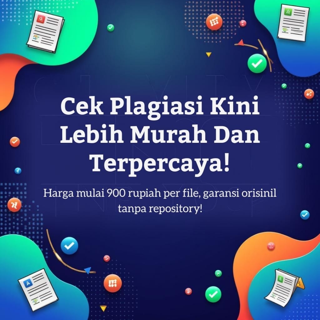 Jasa Cek Turnitin filter 25% kebawah Asli | Anti Plagiat | Laporan Lengkap