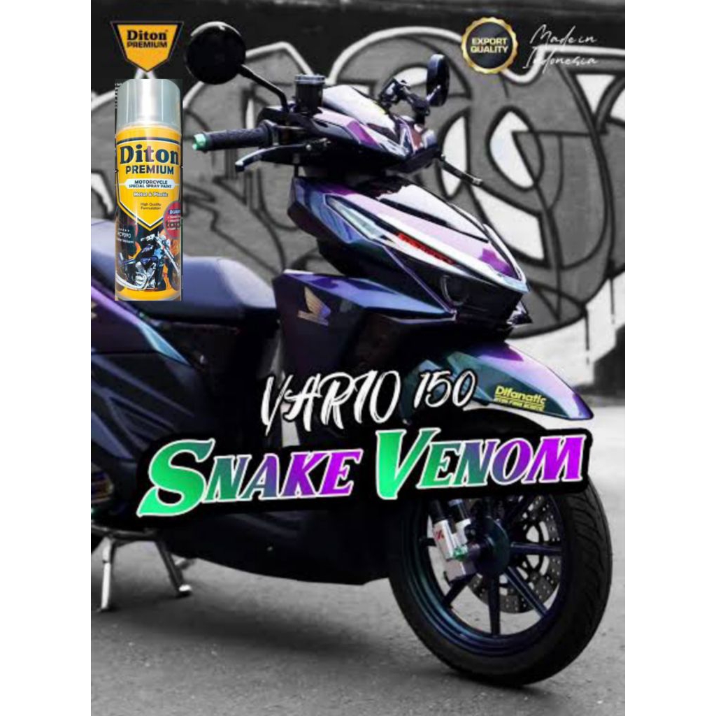 Pilok Cat Bunglon Snake Venom HC 9090 Harley Diton Premium Cat Semprot Sepeda Motor Mobil