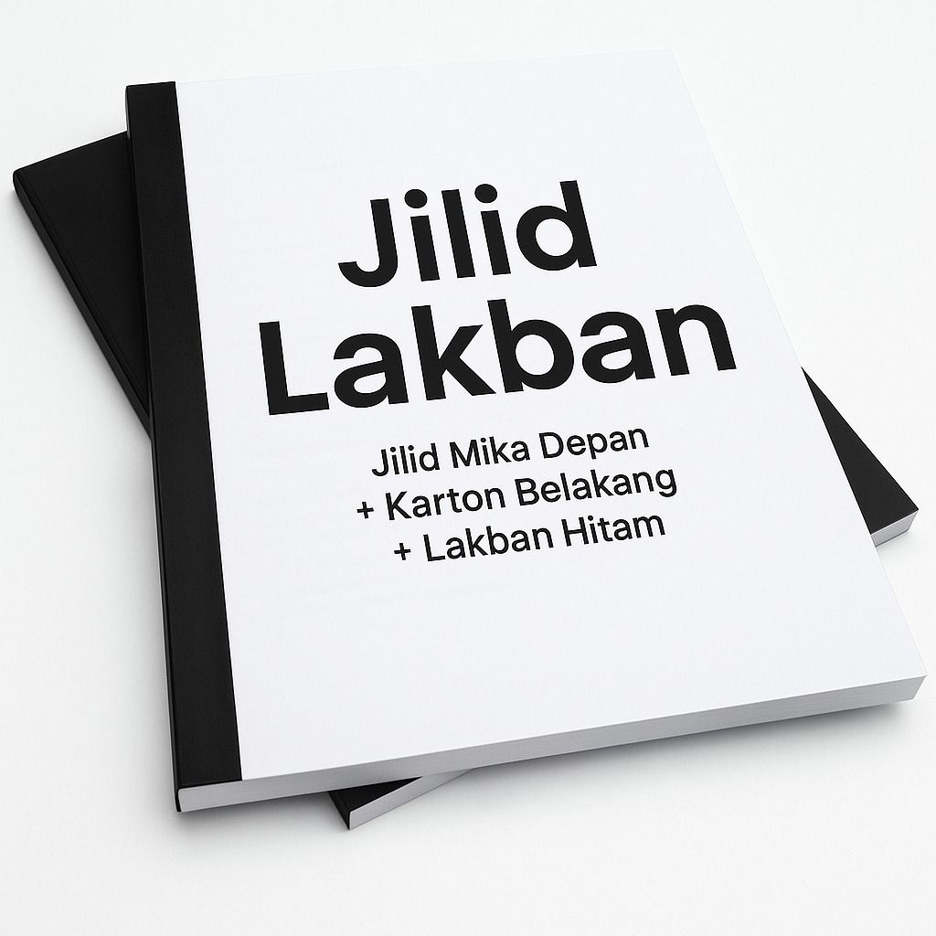 

Jilid Mika Depan & Karton Belakang A4/F4 | Euthania Prints