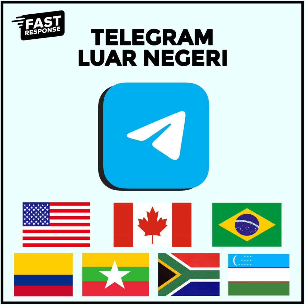 Akun Telegram Luar Negeri | USA, Brazil, Canada, Myanmar, Kenya