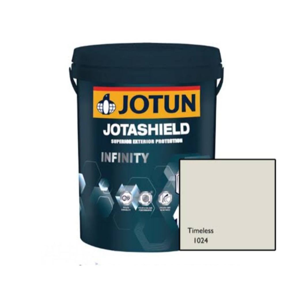 Cat tembok Exterior Jotun infinity 25 kg warna timeless