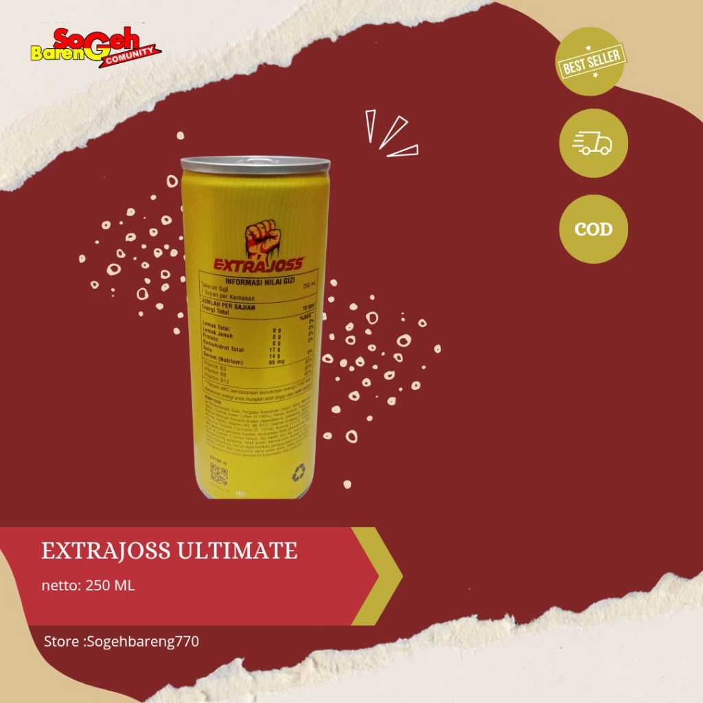 

EXTAJOSS ULTIMATE-1 KALENG-ISI 250 ML