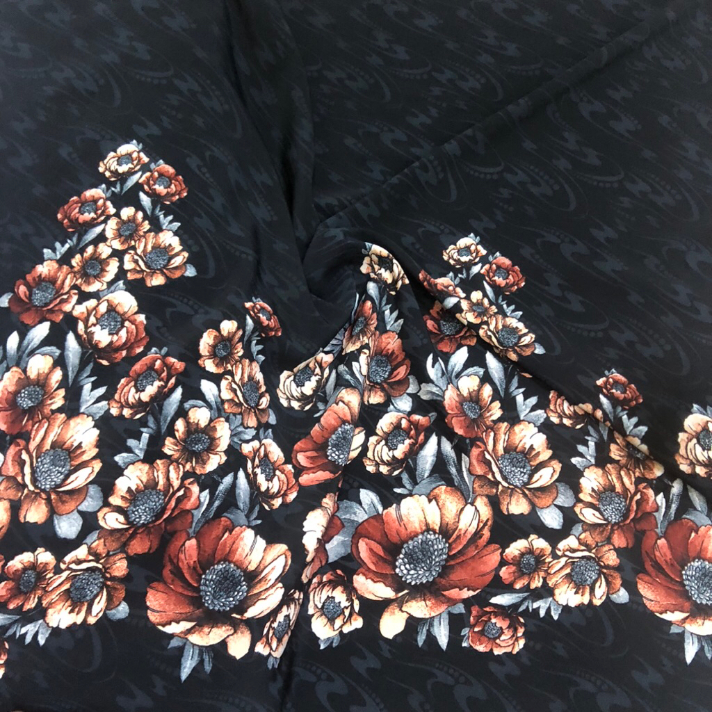 kain wolfis motif bunga - kain wolfis motif premium bt