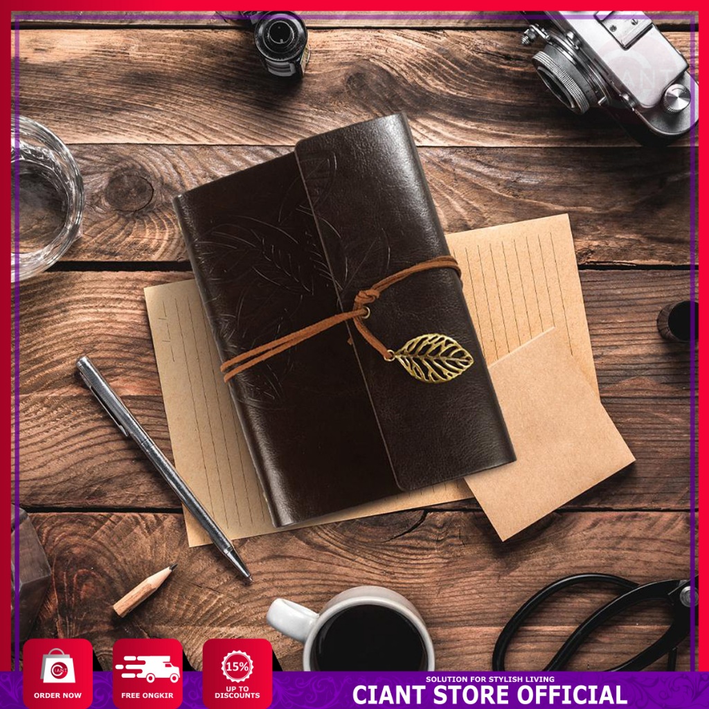 

BUKU DIARY JURNAL CATATAN KERTAS HARIAN NOTEBOOK AGENDA COVER KULIT