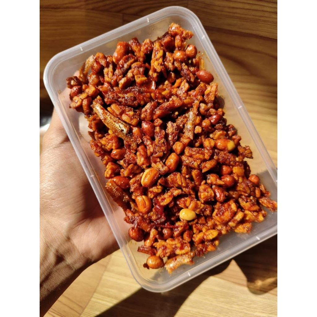 

250Gram Tempe Orek Kering Kriuk Manis Gurih Nampoll