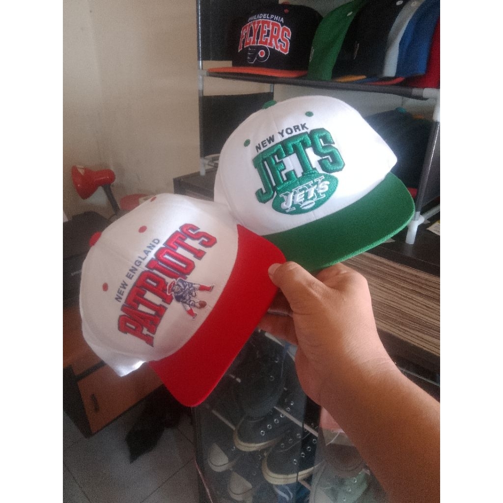 Mitchell and Ness snapback paketan 2 topi