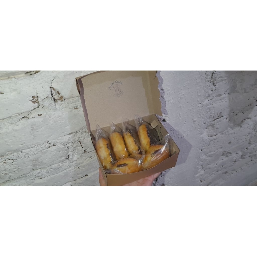 

Donat Kentang+Bomboloni Full Coklat