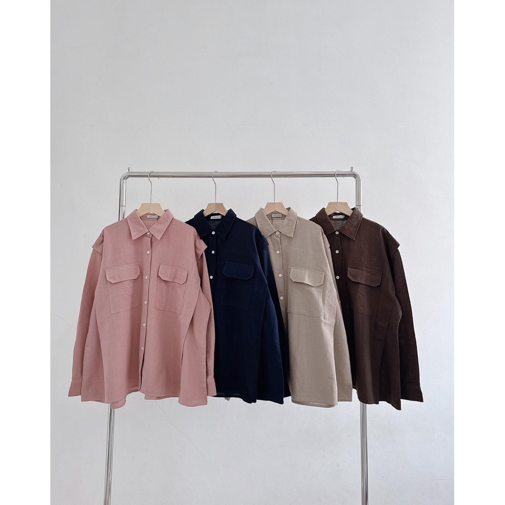 ESHAL SHIRT (oversized pocket shirt) COTTONTREND PEKANBARU