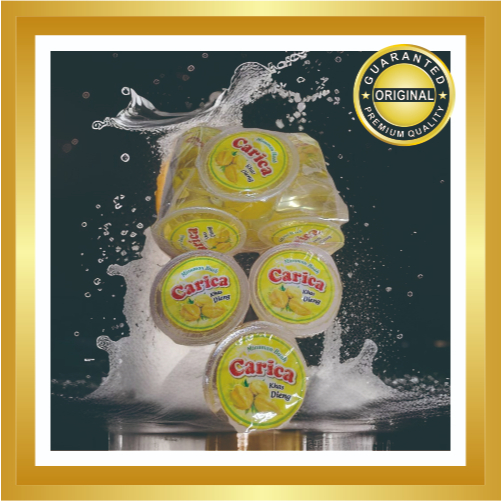 

Manisan Carica Dieng Isi 10 Cup - 12 Cup - 100% Gula MURNI - Carica Khas Dieng Wonosobo - CaricaMini