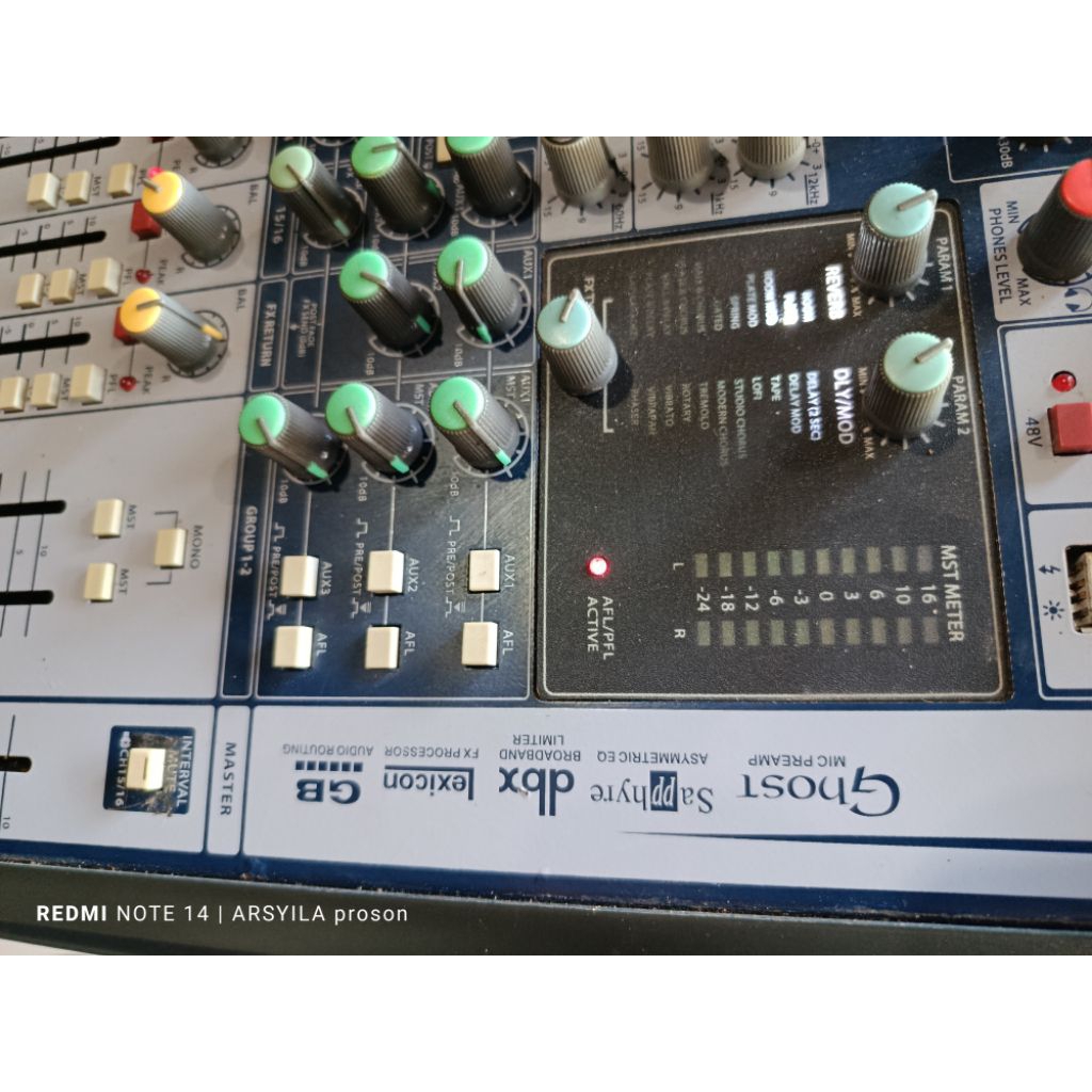 mixer soundcraft signature 16 original china