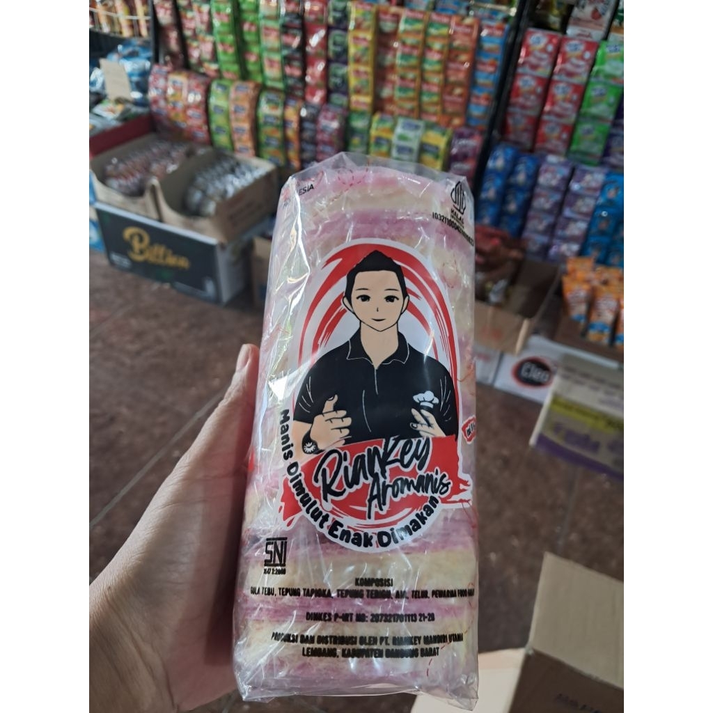 

Rambut Nenek Pita Riankey 1 bungkus (8 slicesx153g)