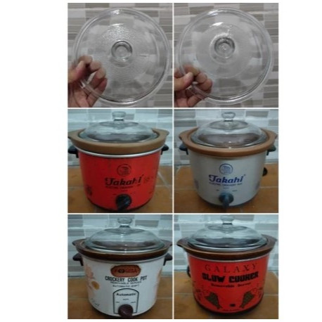 Tutup Kaca Untuk Slow Cooker Takahi 1,2 Liter