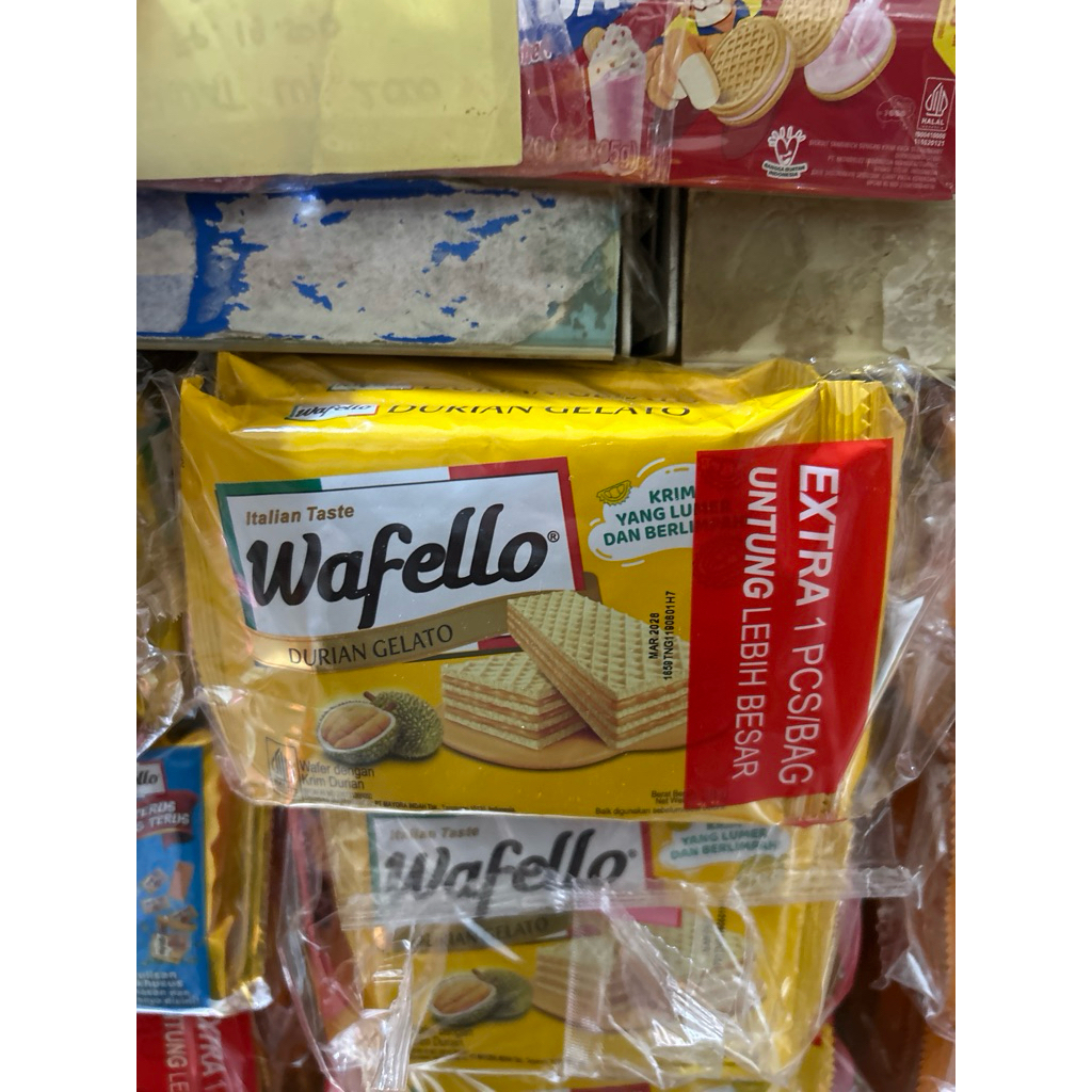 

Wafello Durian 38gram isi 10