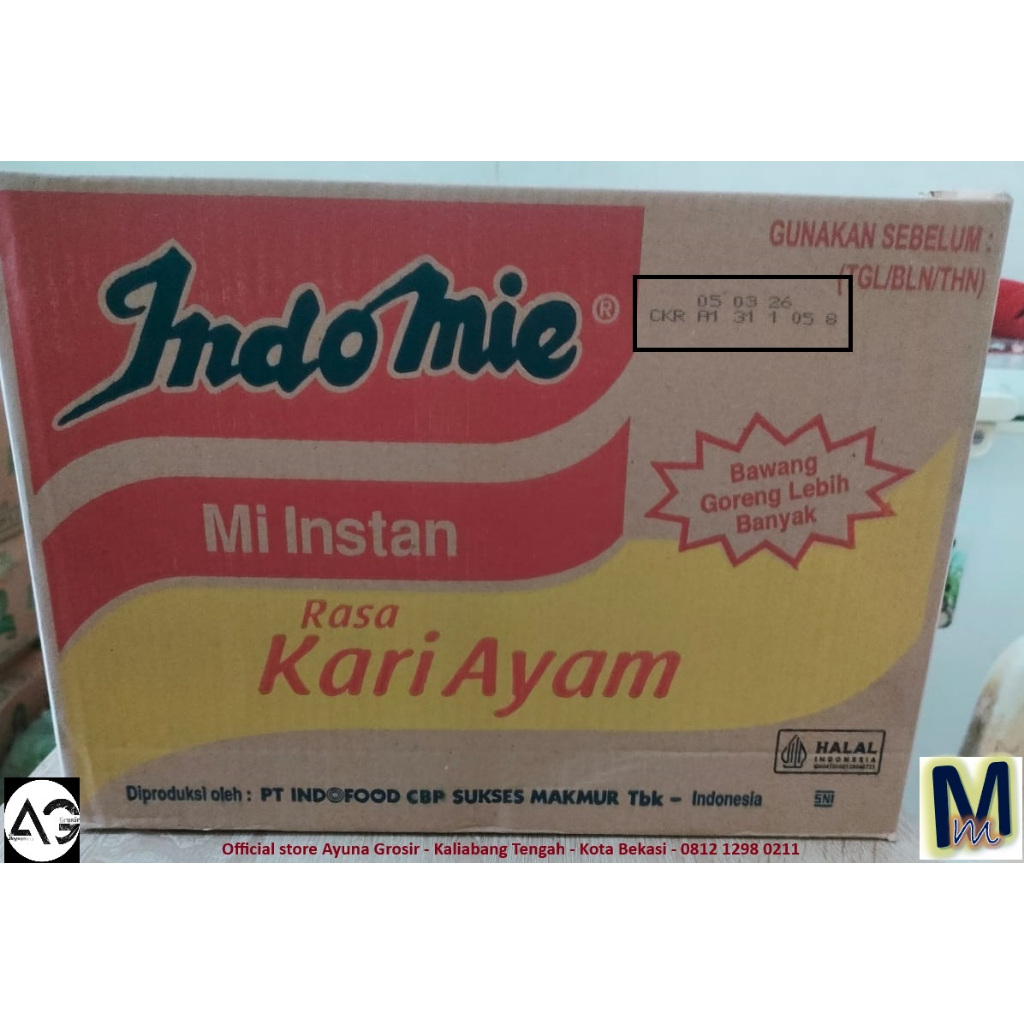 

Indomie Mie Instan Rasa Kari Ayam
