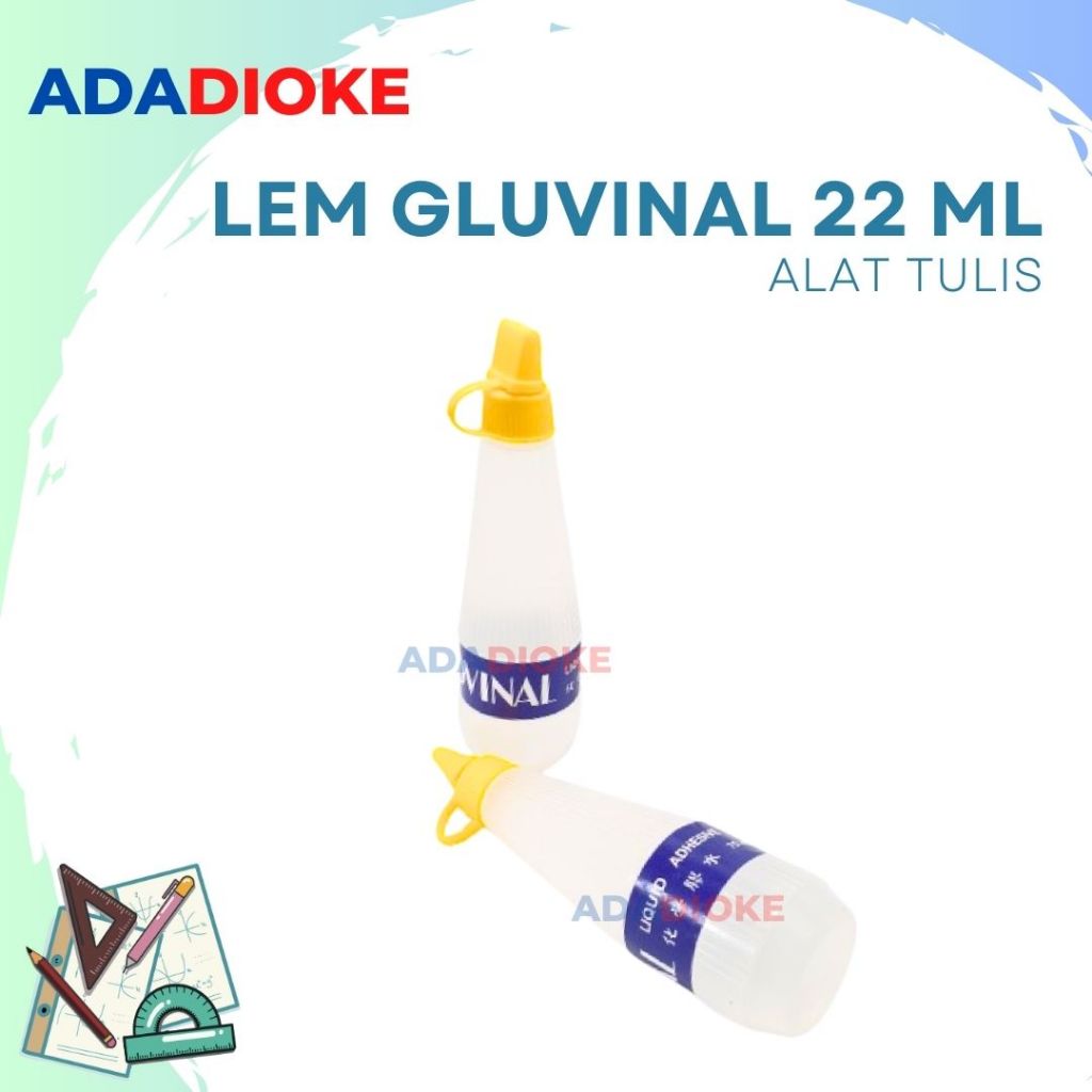 

Lem Kertas Serbaguna Lem Cair Lem Gluvinal Kecil 22 ml