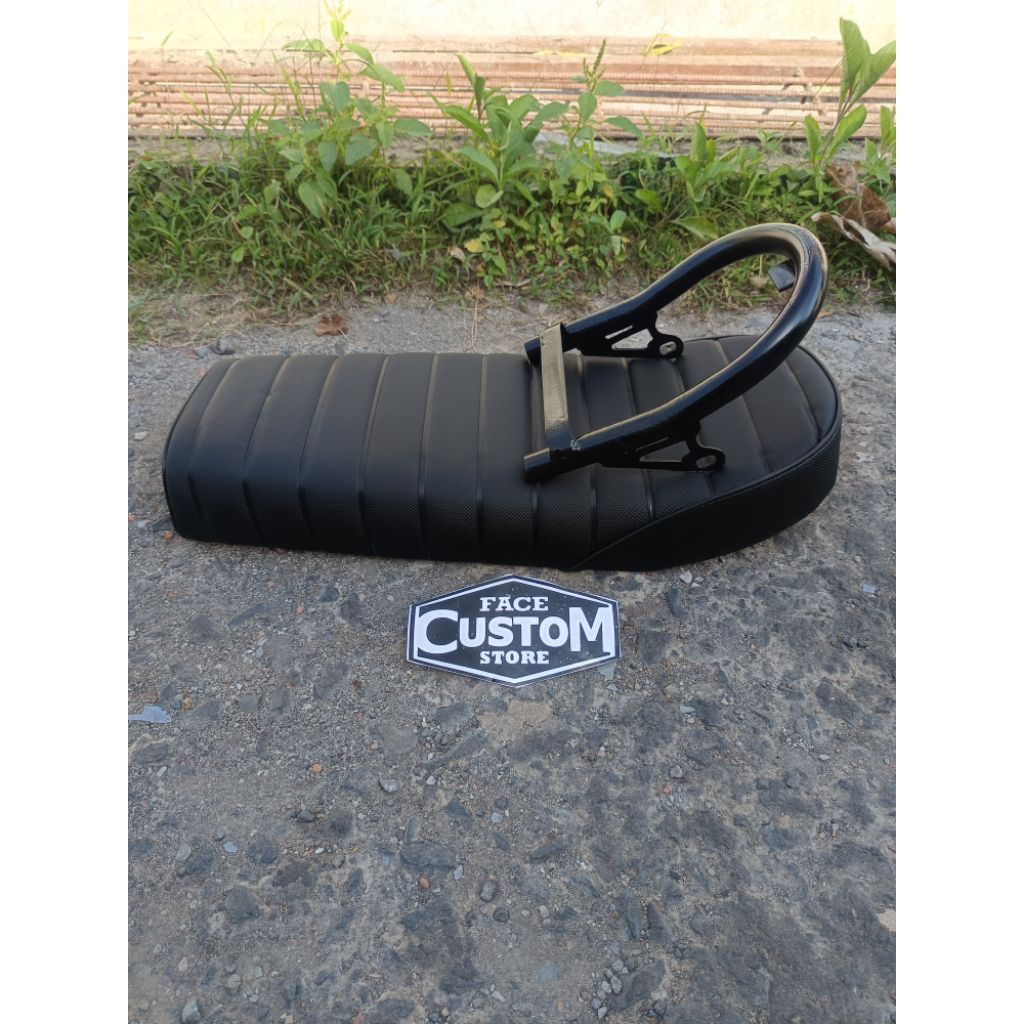 Jok Japstyle Motor custom Caferacer Bratcafe Scrambler Custom Japstyle plus dudukan behel u Jok Cust