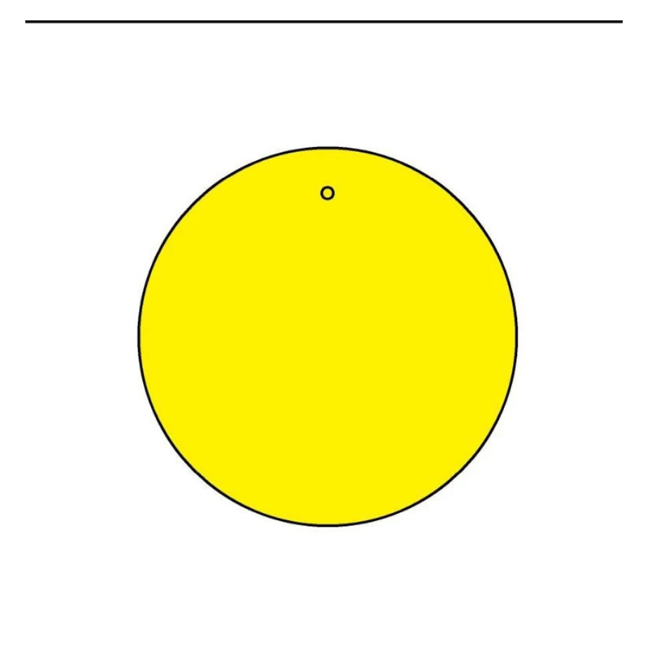 

HANG TAG LABEL HARGA BULAT KUNING DIAMETER 5 CM isi 100 pcs WLBEE