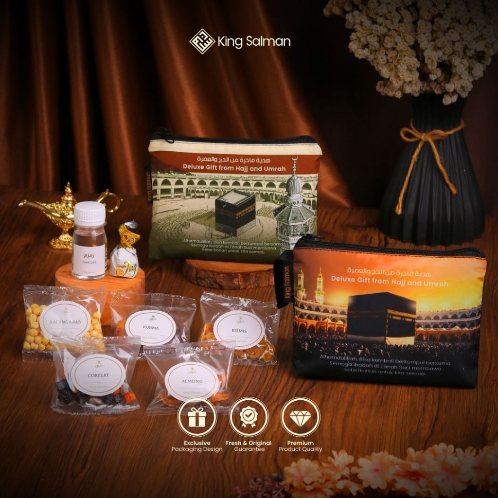 

King Salman - Oleh-Oleh Haji & Umroh MARWAH Pouch Non-Custom