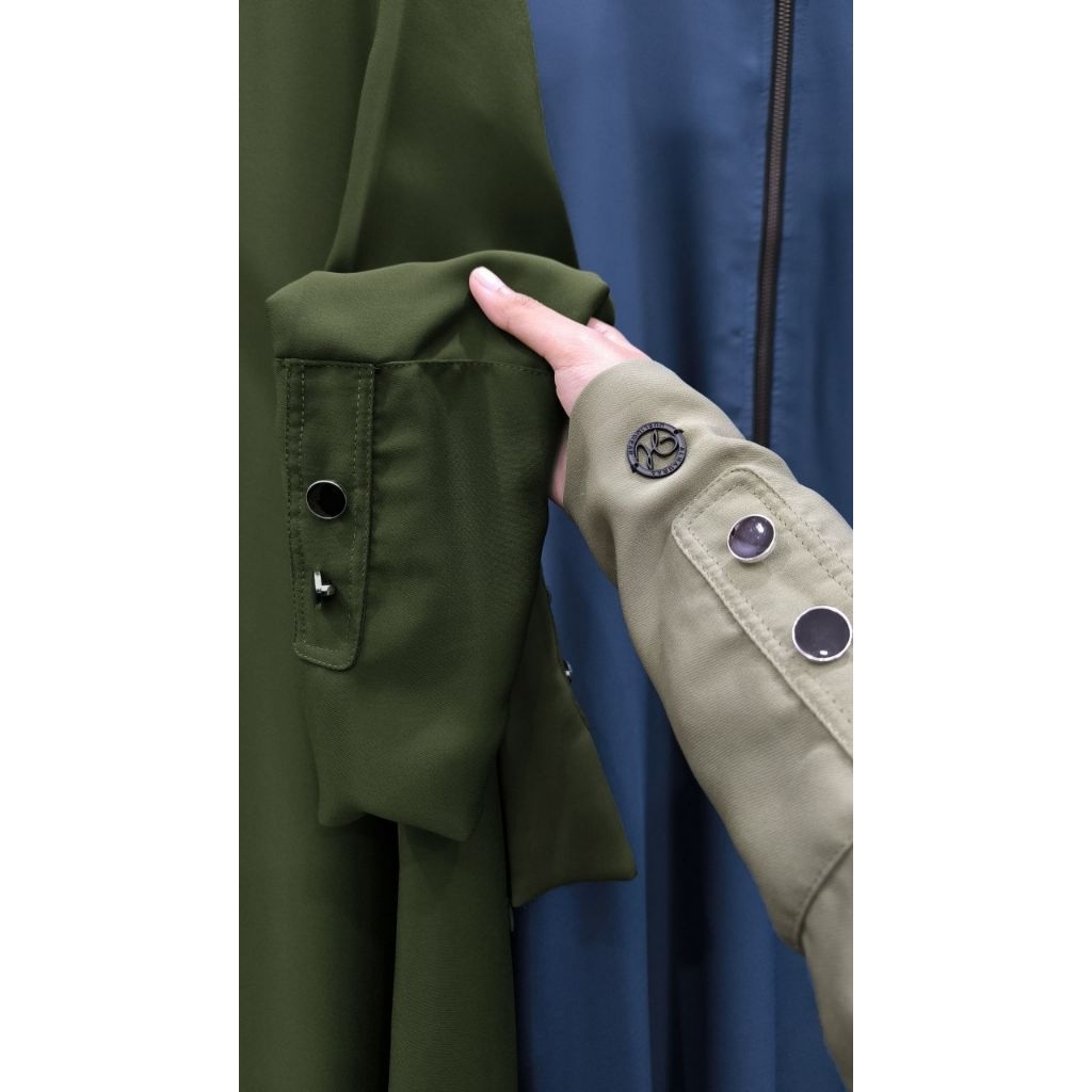 GAMIS ALLIA BAHAN MILWAUKEE / GAMIS BUMIL BUSUI / GAMIS DAILY ORI BY ALHAURAA (ADA SIZE JUMBO LD 120