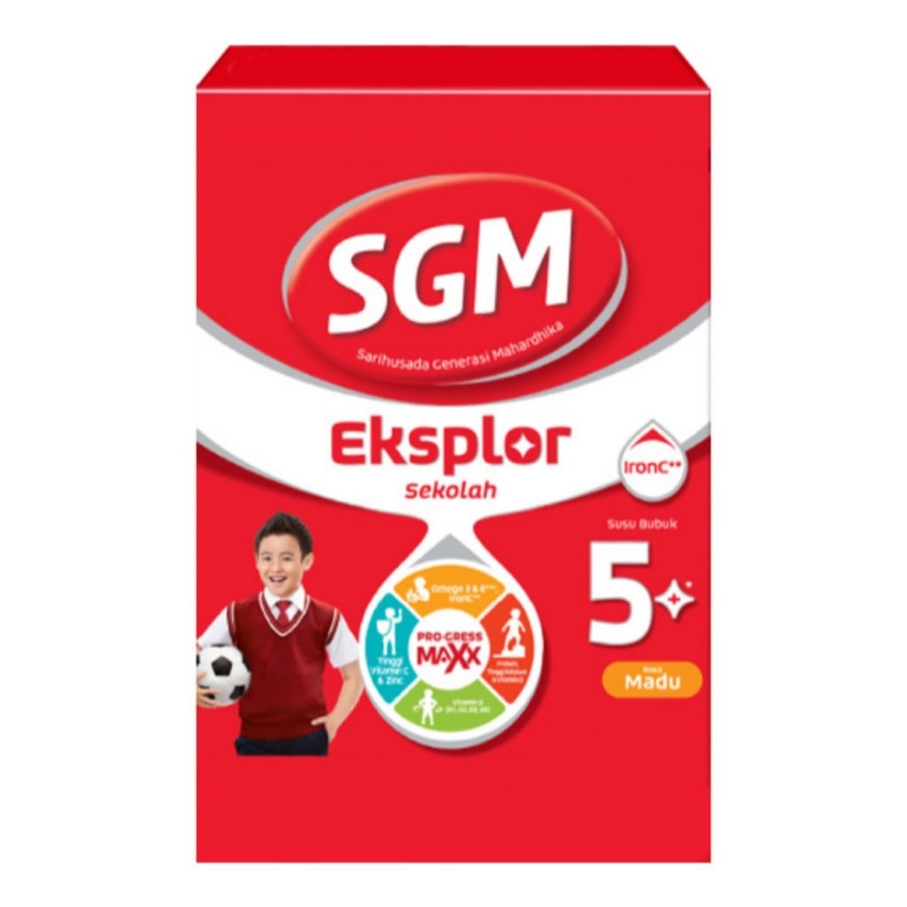 

SGM Eksplor 5+ IronC Susu Bubuk Pertumbuhan Anak Madu 400g