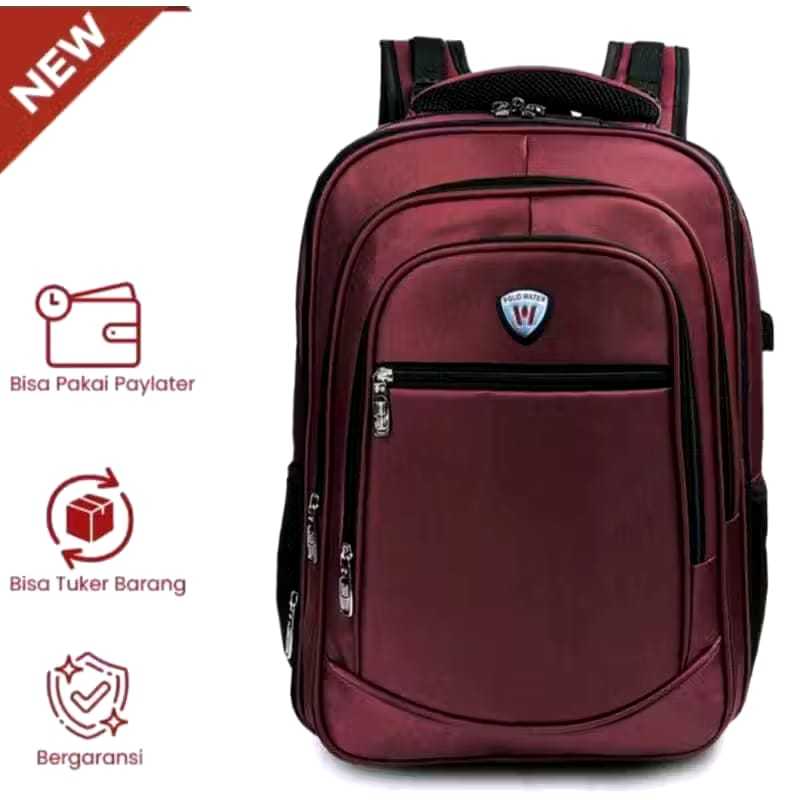 BEST SELLER TAS RANSEL POLO PRIA TAS RANSEL POLO SLOT LAPTOP 3 RUANG TAS POLO RANSEL PRIA