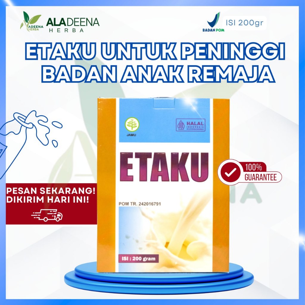 

SUSU ETAKU Original 100% Asli Peninggi Badan Anak Remaja Kaya Nutrisi Untuk Tulang Dan Vitamin D