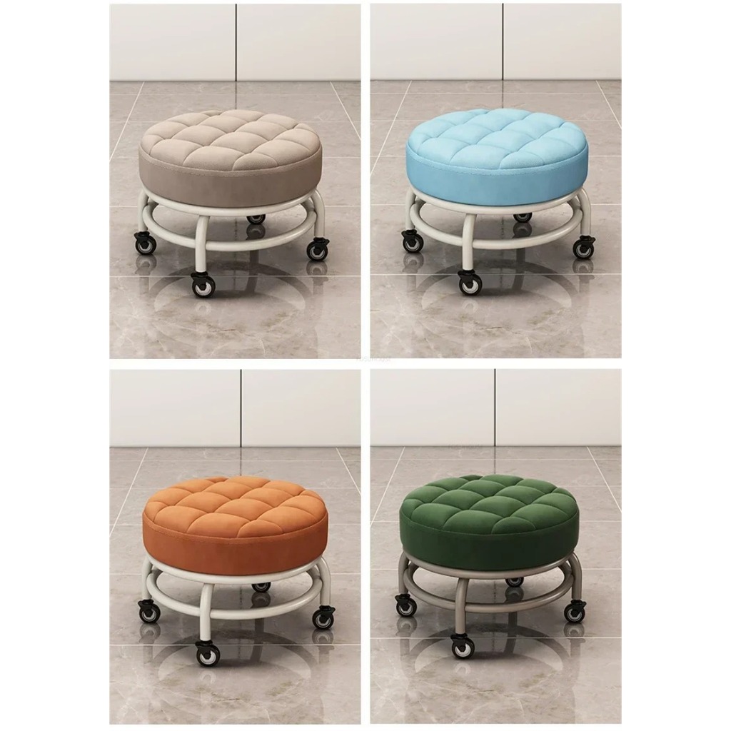 Kursi Mini Kecil Pixi Mini Chair Kursi Santai Kursi Bulat Berroda Kursi Ruang Tamu