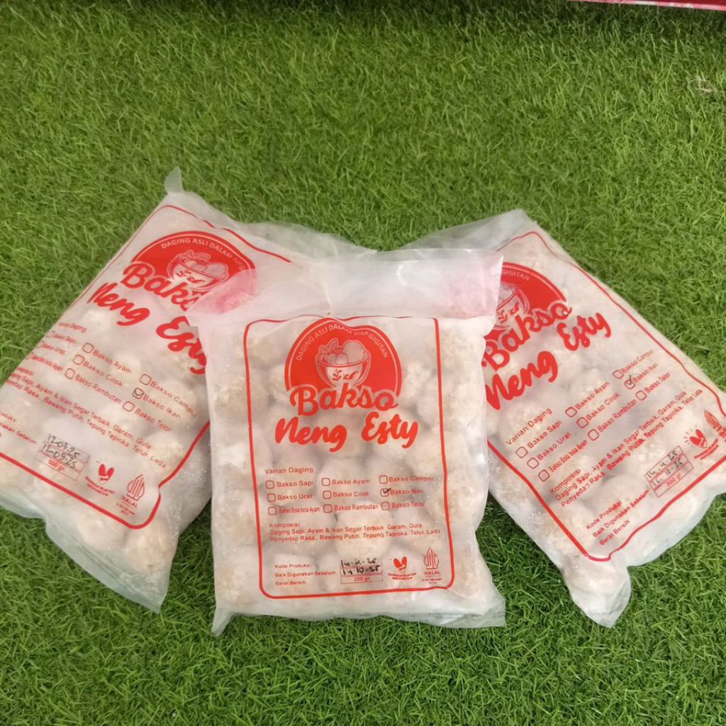 

Bakso Ikan ( 250 gram & 500 gram ) Lembut, Gurih, Daging Segar