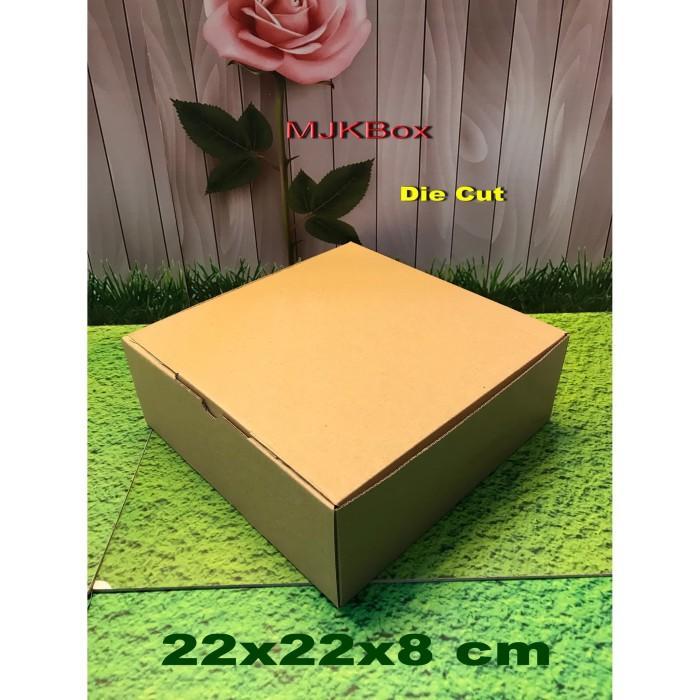 

KARDUS/ KARTON/BOX UK. 22X22X8 CM.........MODEL KARDUS PIZZA