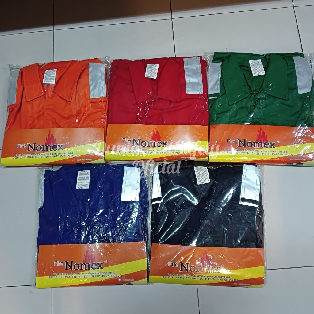 Wearpack Nomex IIIA Anti Api / Safety Nomex Coverall Murah-M