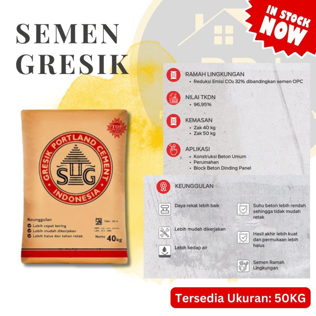 SEMEN GRESIK 50 KG / SAK