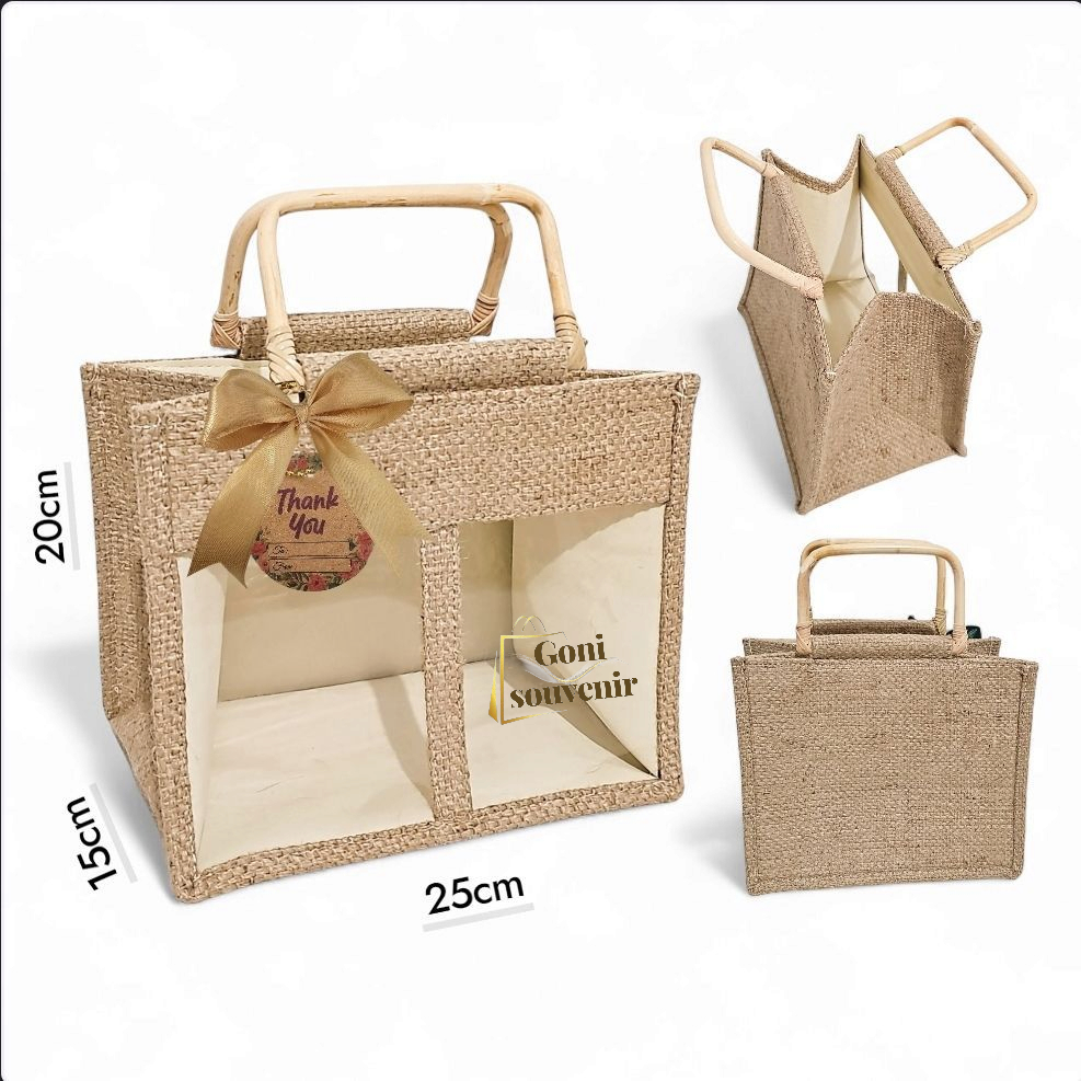 

Tas Goni Premium Goodie Bag Tote Bag Hampers Cocok Untuk Parcel, Souvenir, Imlek, Natal, Lebara, WeddIng