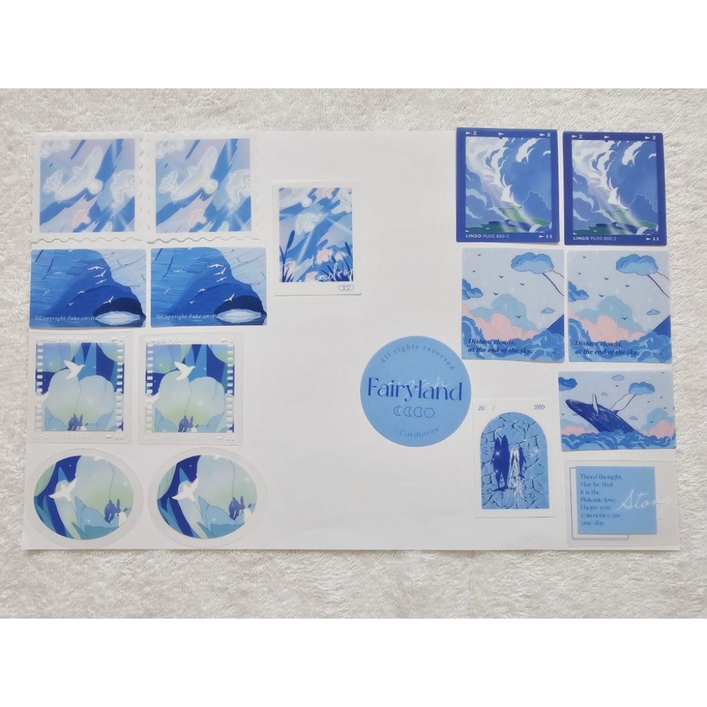 

Fairyland & Dreamland Aesthetic Bujo Sticker for Journaling & Scrapbook