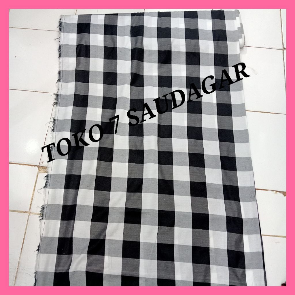 KAIN POLENG  BALI KOTAK BALI KAIN Motif Catur