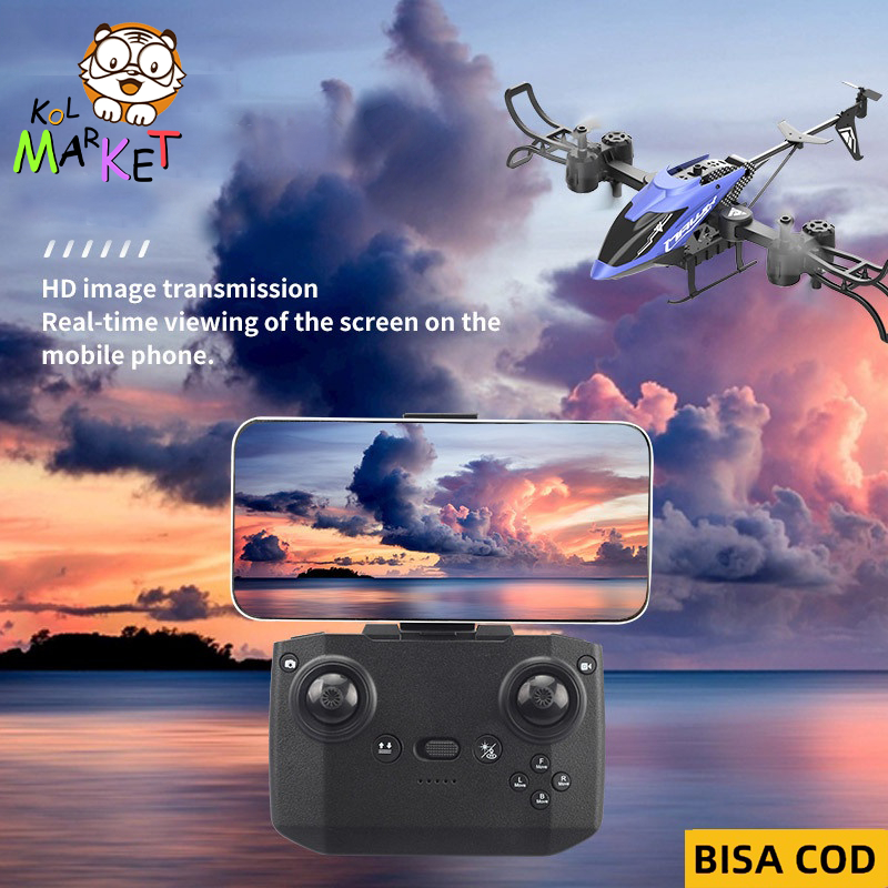 RC Helikopter 2.4G Radio Remote Control Pesawat Mikro Remote Control Helikopter Fotografi Udara Kame
