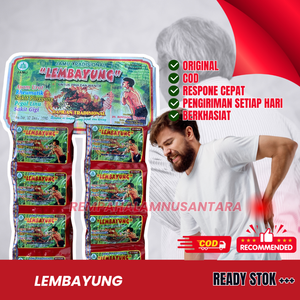 

Lembayung Kapsul Original Renceng 20 Sachet