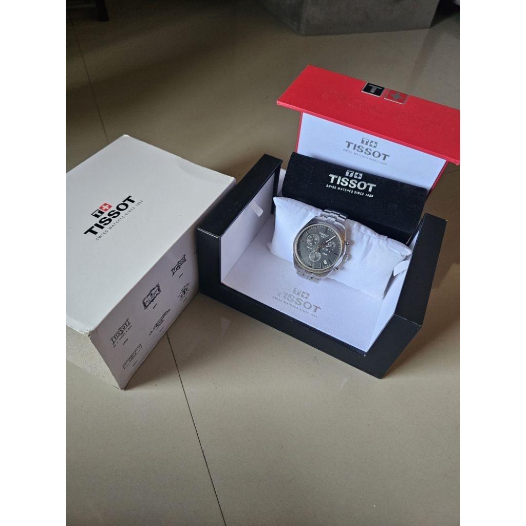 PL jam tangan mewah tissot PR100