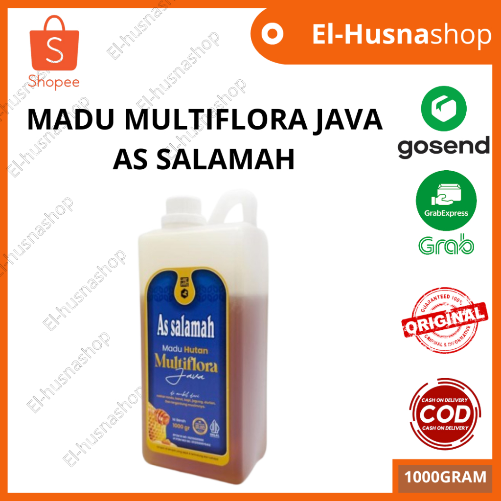 

Madu Hutan Multiflora Java As Salamah 1000gram Madu Asli Original Honey