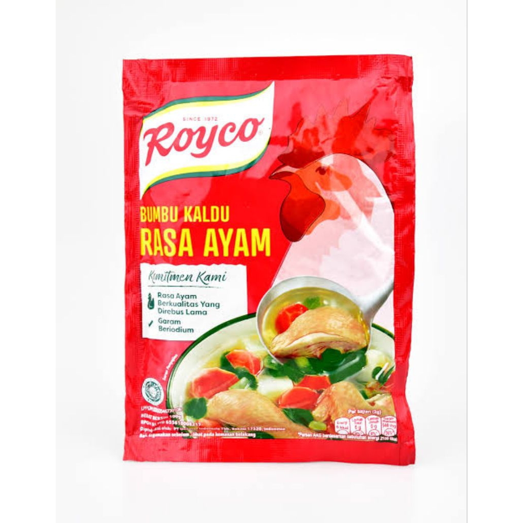 

Royco Bumbu Kaldu Penyedap Rasa Ayam 94 gram