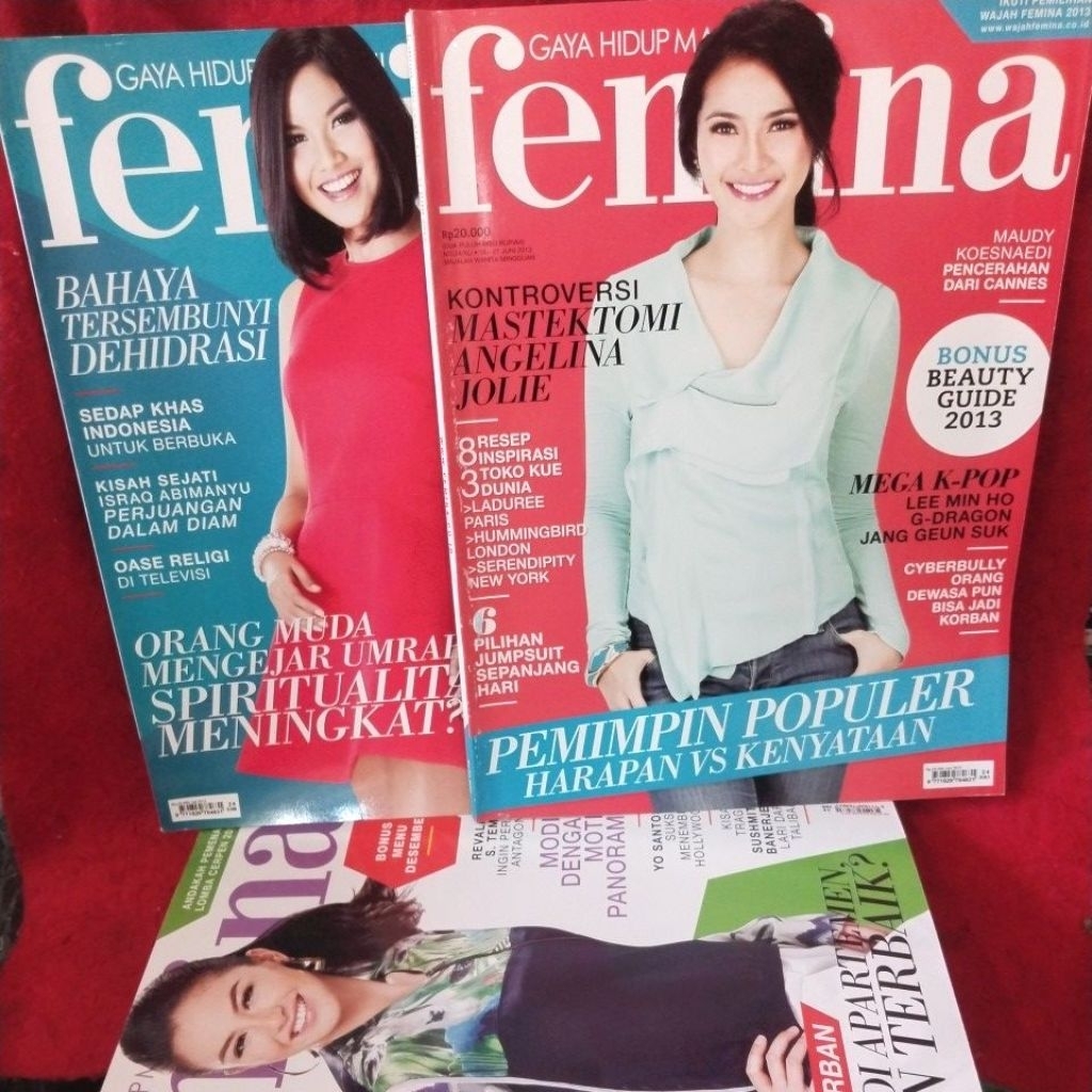 MAJALAH FEMINA ACAK JADUL