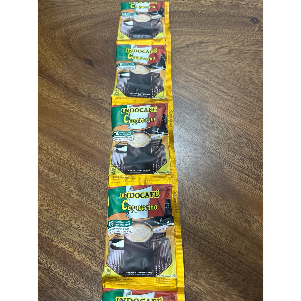 

INDOCAFE CAPPUCINO 10x25 gr