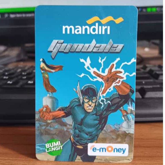 Emoney Mandiri Kartu Etoll Original asli bukan custom edisi BUMI LANGIT GUNDALA