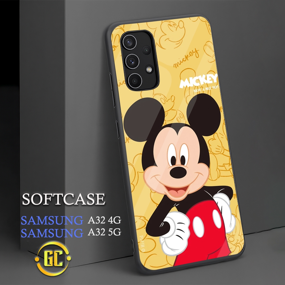 [KN32] Case Glossy Case  | SAMSUNG A32 4G | SAMSUNG A32 5G | CASE KEKINIAN LUCU | Casing Hp Kilau Mo