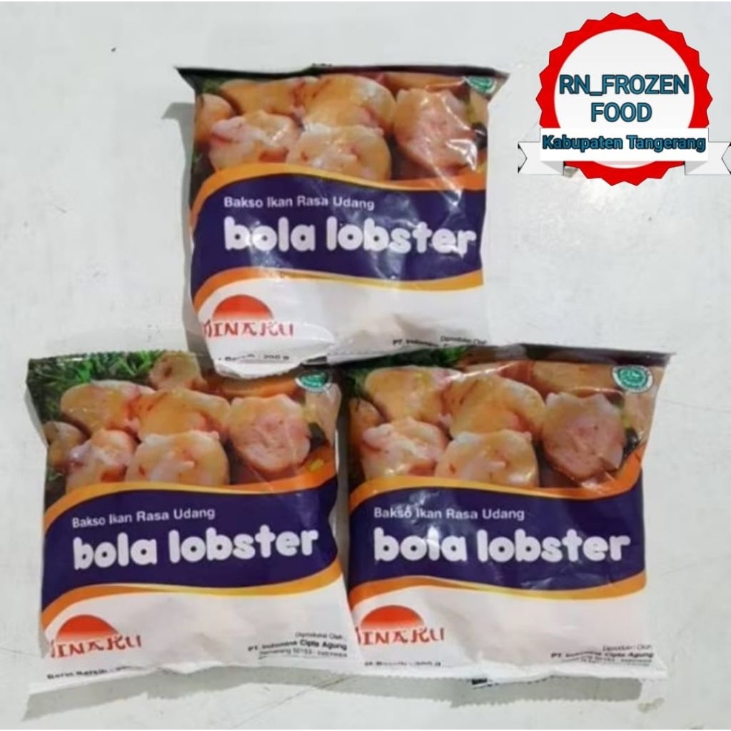 

MINAKU BOLA LOBSTER 200gr | Bakso Ikan Rasa udang