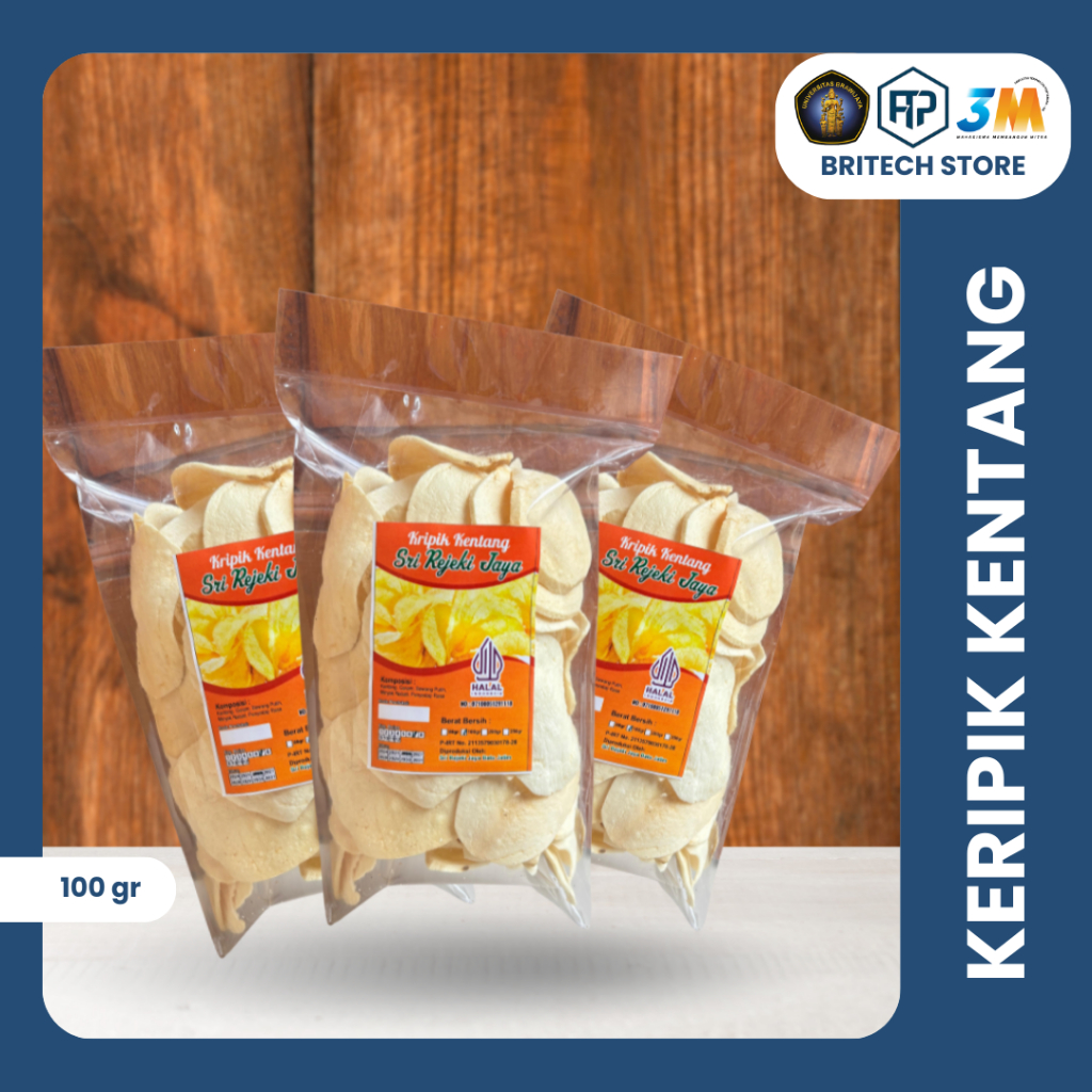 

Sri Rejeki Jaya -Keripik Kentang 100 gram