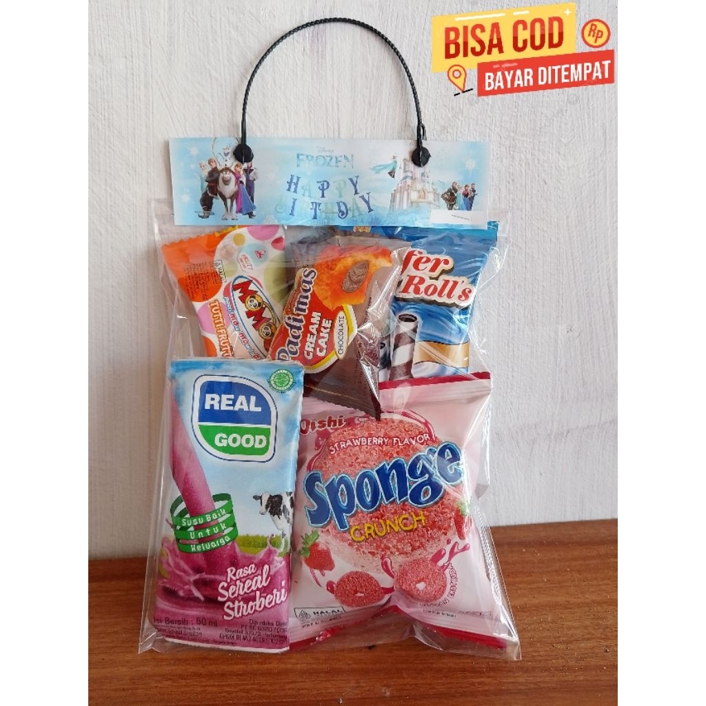 

SOUVENIR ATAU SNACK ULANG TAHUN ANAK TERLARIS ( 5 VARIAN)