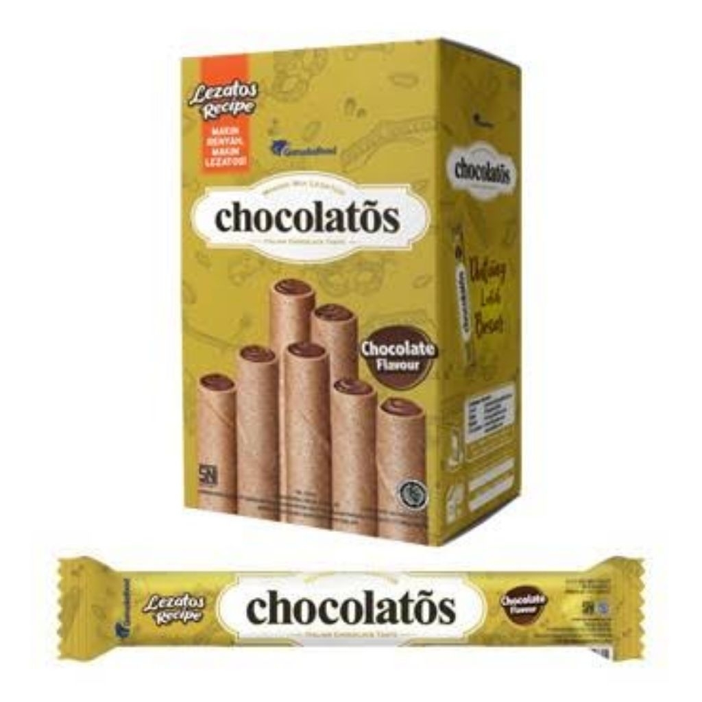 

Wafer Chocolatos Gerry Eceran 500 ( 1box 24 pcs)